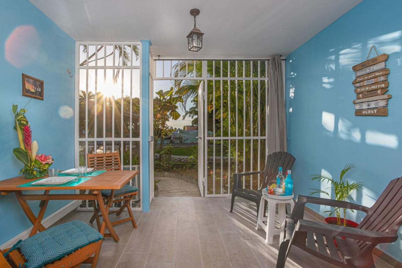 Studio Corail 5 Min A Pied De La Plage - 1Br Studio 5Min Walk From Nice Beach Sainte-Anne Exterior foto